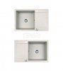 BRENOR ZLEWOZMYWAK GRANITOWY PIASKOWY ALKOR CC